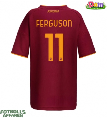 AS Roma Evan Ferguson #11 Hemmatröja Kvinnor 2025-26 Kortärmad